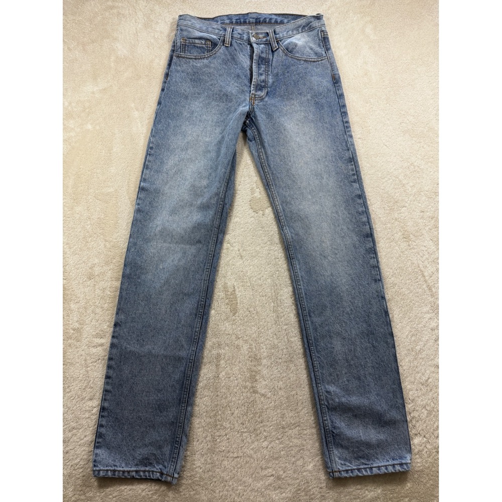 J. Galt x Yellow Rat Bastard Womens Straight Leg Blue Jeans Size M Meas: 30x32.5